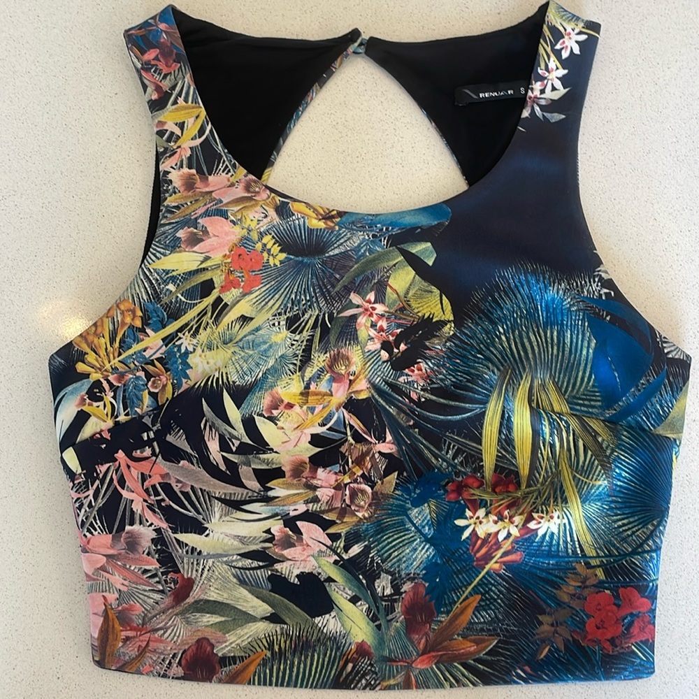 Tropical Crop top